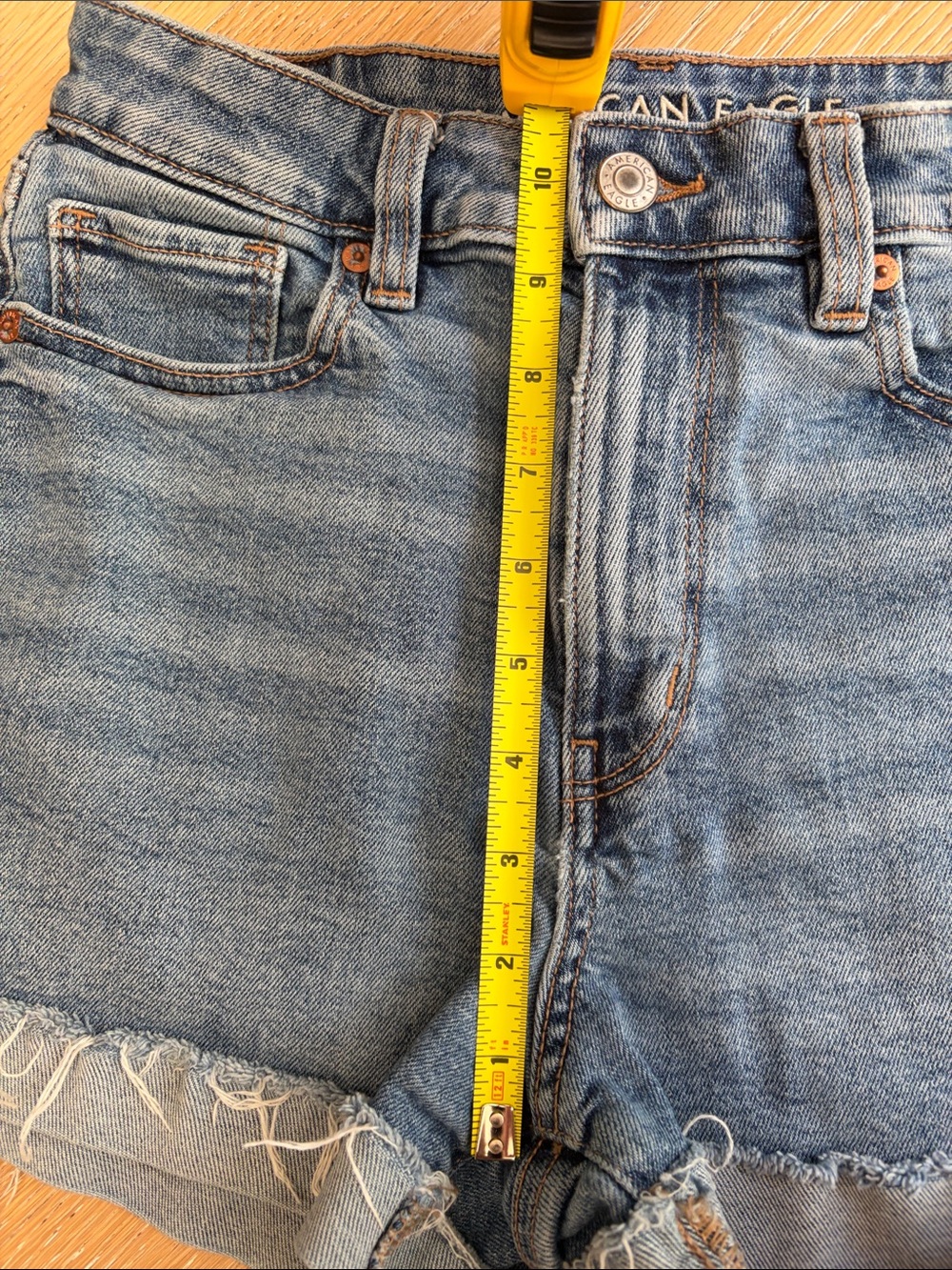 Women’s American Eagle Mom Shorts Size 2 - Picture 8 of 8